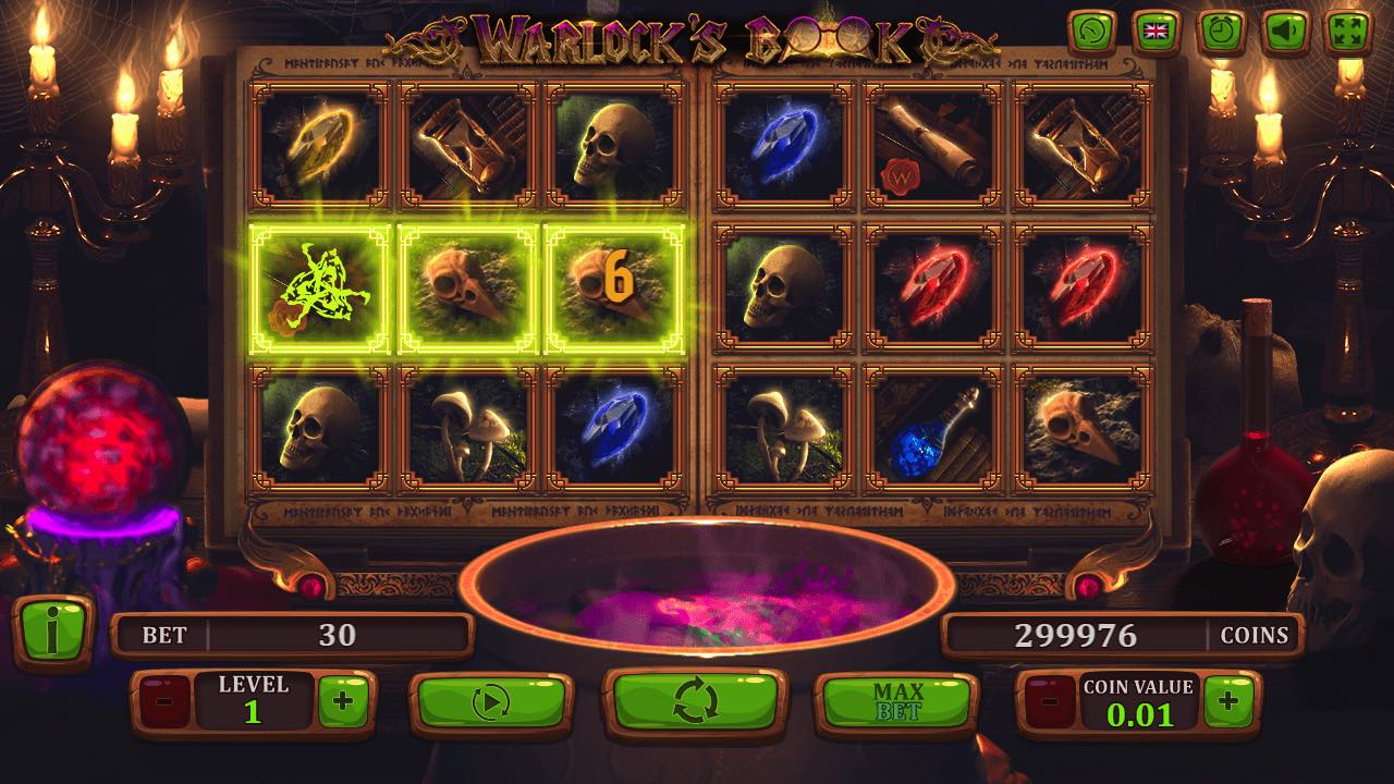 Игровой автомат «Warlock’s Book» в казино Вулкан Оригинал