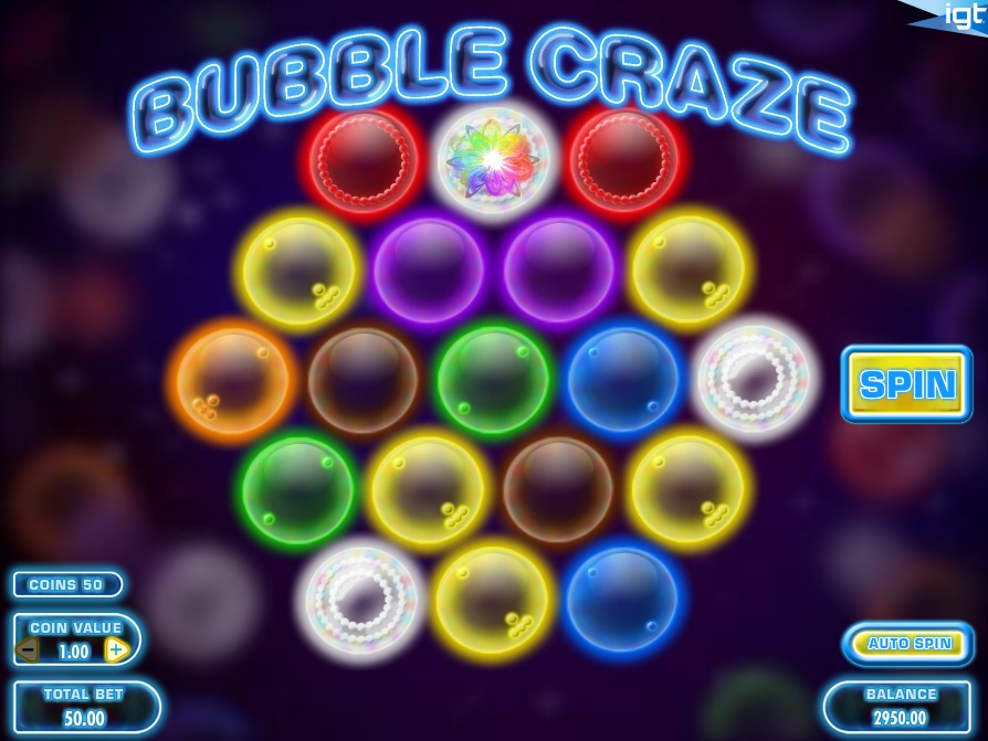 Игровой автомат «Bubble Craze» в Joy Казино