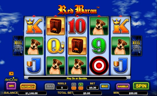 Слот «Red Baron» — играйте в казино Maxbetslots